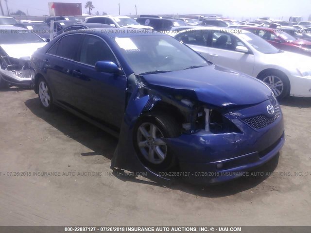 4T1BE46K07U150683 - 2007 TOYOTA CAMRY NEW GENERAT CE/LE/XLE/SE BLUE photo 1