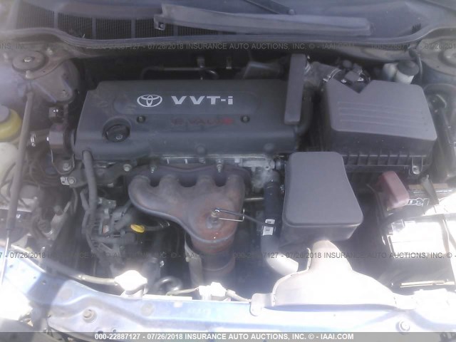 4T1BE46K07U150683 - 2007 TOYOTA CAMRY NEW GENERAT CE/LE/XLE/SE BLUE photo 10