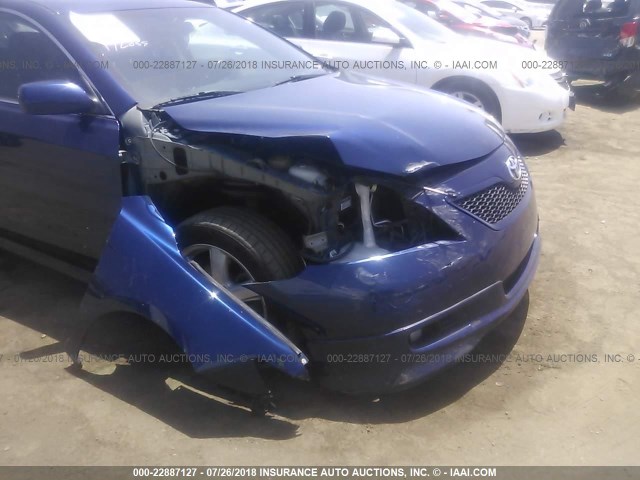 4T1BE46K07U150683 - 2007 TOYOTA CAMRY NEW GENERAT CE/LE/XLE/SE BLUE photo 6