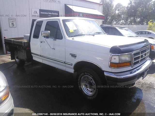 1FTHX26F0VEB60041 - 1997 FORD F250 WHITE photo 1