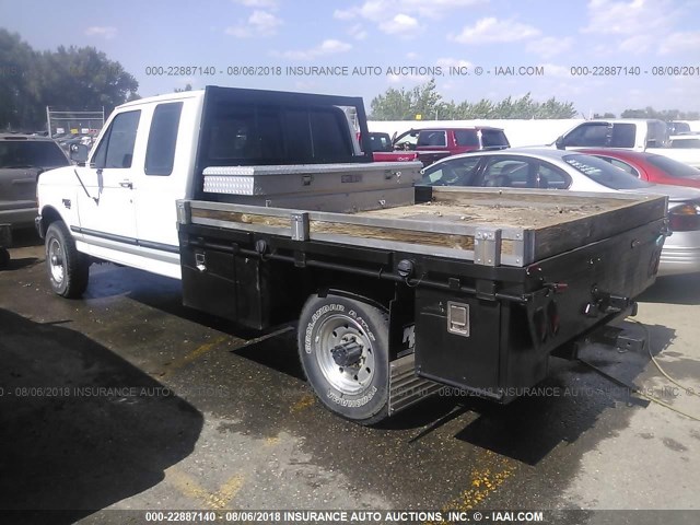 1FTHX26F0VEB60041 - 1997 FORD F250 WHITE photo 3