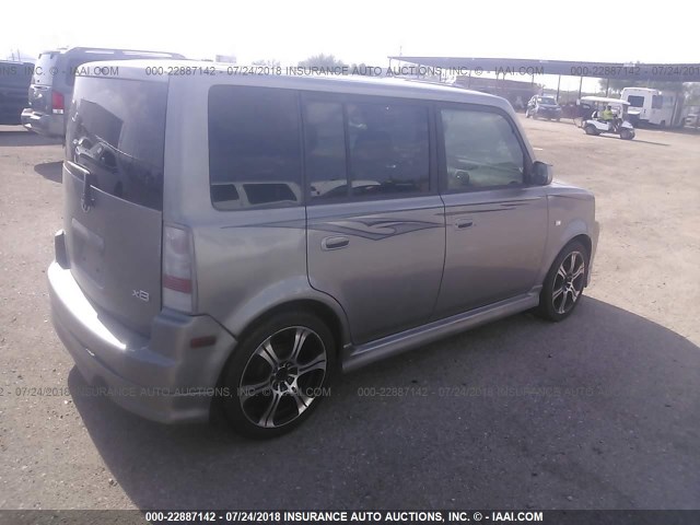 JTLKT324264092722 - 2006 TOYOTA SCION XB Gümüş foto 4