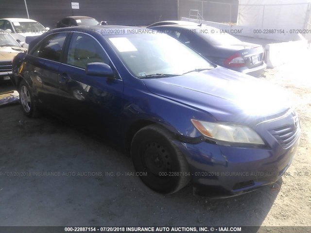 4T1BK46K47U006868 - 2007 TOYOTA CAMRY NEW GENERAT LE/XLE/SE BLUE photo 1