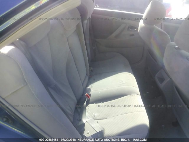 4T1BK46K47U006868 - 2007 TOYOTA CAMRY NEW GENERAT LE/XLE/SE BLUE photo 8