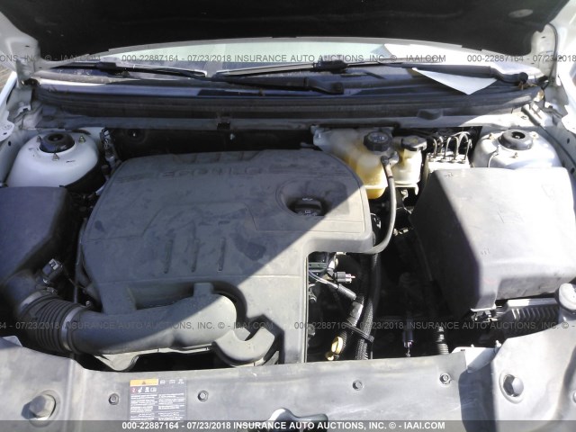 1G1ZA5EU2BF180765 - 2011 CHEVROLET MALIBU LS თეთრი ფოტო 10