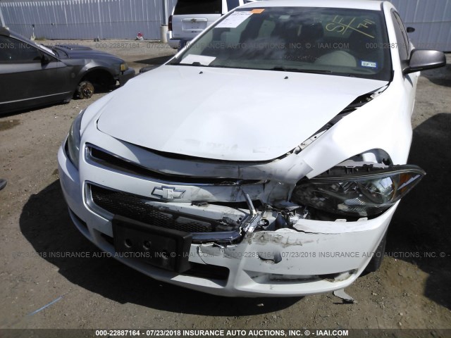 1G1ZA5EU2BF180765 - 2011 CHEVROLET MALIBU LS თეთრი ფოტო 6