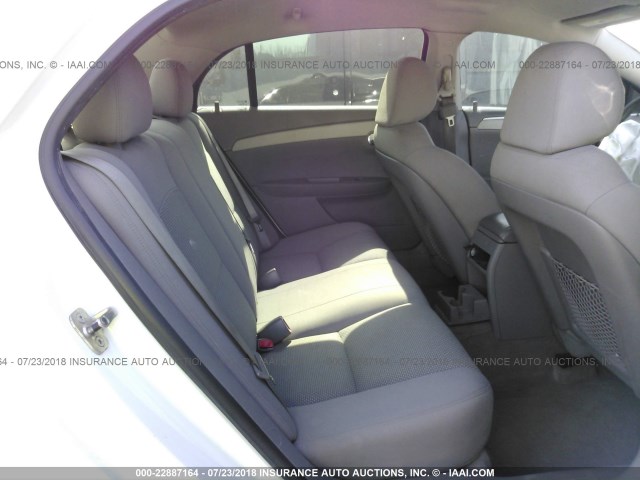 1G1ZA5EU2BF180765 - 2011 CHEVROLET MALIBU LS თეთრი ფოტო 8