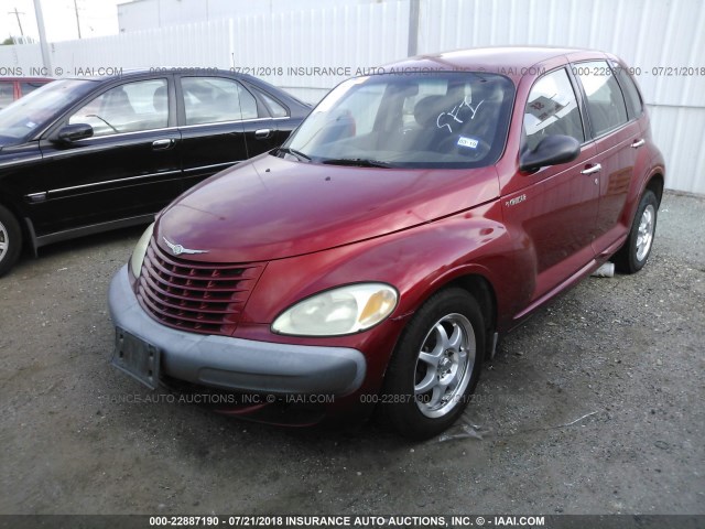 3C4FY48B42T330925 - 2002 CHRYSLER PT CRUISER CLASSIC RED photo 2