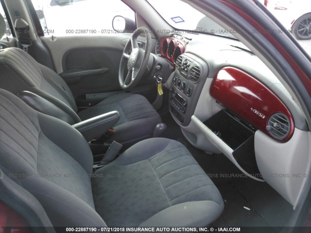 3C4FY48B42T330925 - 2002 CHRYSLER PT CRUISER CLASSIC 红色 照片 5