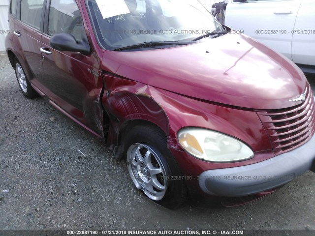 3C4FY48B42T330925 - 2002 CHRYSLER PT CRUISER CLASSIC RED photo 6