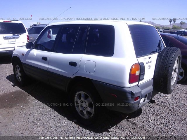 JT3GP10VXV7008119 - 1997 TOYOTA RAV4 WHITE photo 3