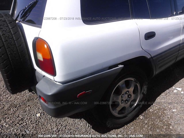 JT3GP10VXV7008119 - 1997 TOYOTA RAV4 WHITE photo 6