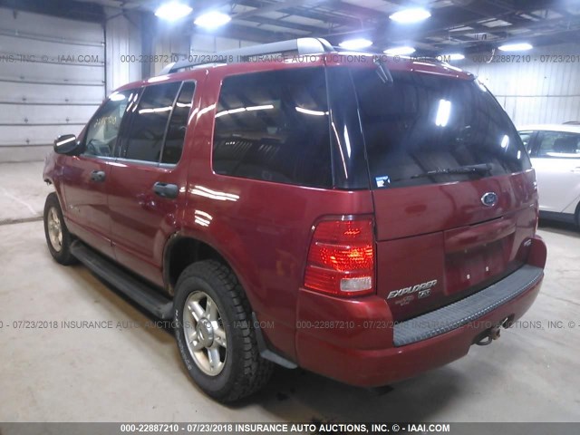 1FMZU73E85ZA28543 - 2005 FORD EXPLORER XLT/XLT SPORT/NBX 红色 照片 3