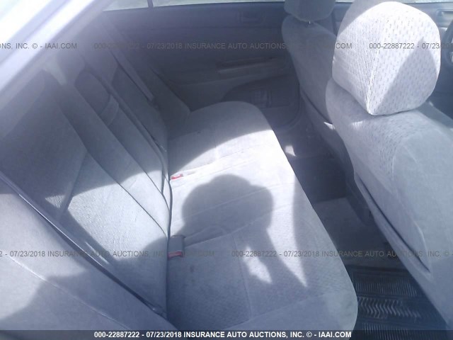 4T1BE32KX2U016837 - 2002 TOYOTA CAMRY LE/XLE/SE Gümüş foto 8