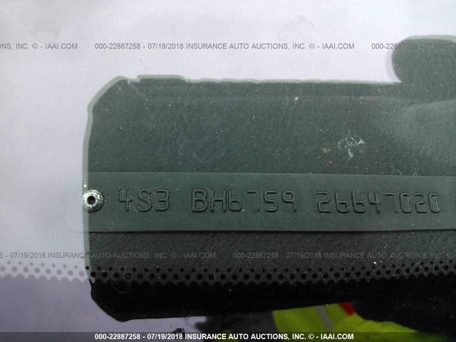 4S3BH675926647020 - 2002 SUBARU LEGACY OUTBACK AWP 蓝色 照片 9