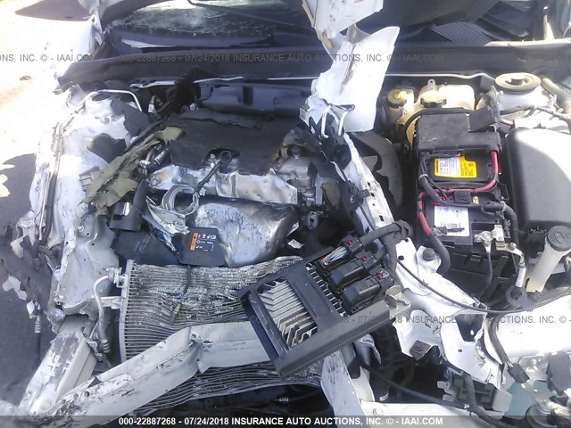 1G11C5SL2FF176661 - 2015 CHEVROLET MALIBU 1LT 白色 照片 10