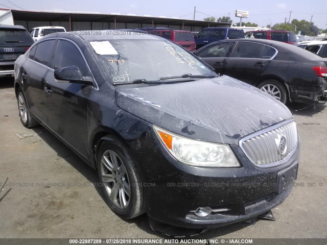 1G4GE5ED1BF244020 - 2011 BUICK LACROSSE CXS BLACK photo 1