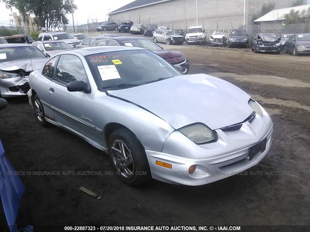 1G2JB124827143474 - 2002 PONTIAC SUNFIRE SE SILVER photo 1