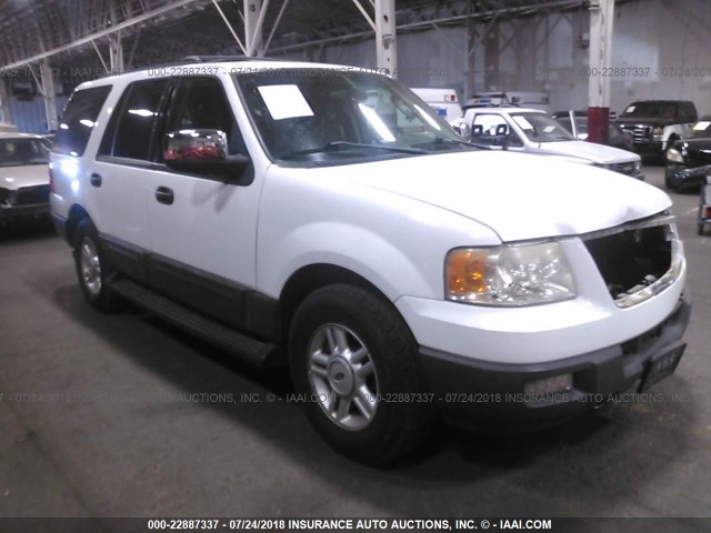 1FMPU16L04LB84592 - 2004 FORD EXPEDITION XLT WHITE photo 1