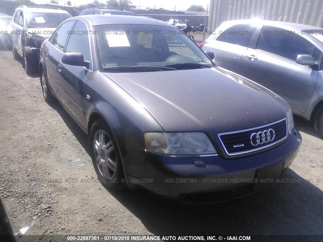 WAUED54B9YN109216 - 2000 AUDI A6 2.7T QUATTRO BROWN photo 1