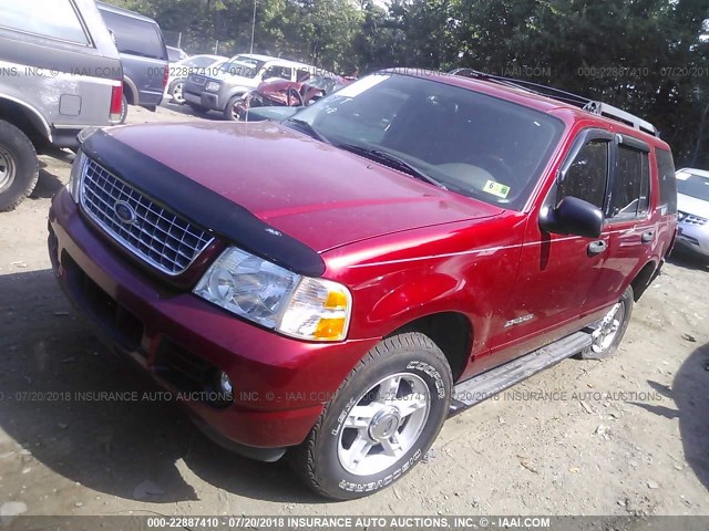 1FMZU73K65ZA23623 - 2005 FORD EXPLORER XLT/XLT SPORT/NBX 红色 照片 2