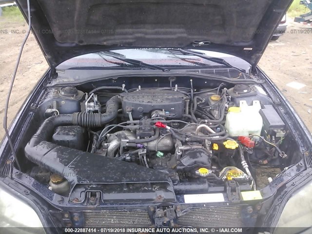 4S3BH675927640742 - 2002 SUBARU LEGACY OUTBACK AWP 蓝色 照片 10