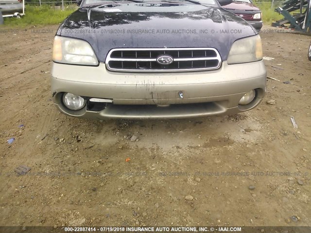 4S3BH675927640742 - 2002 SUBARU LEGACY OUTBACK AWP 蓝色 照片 6