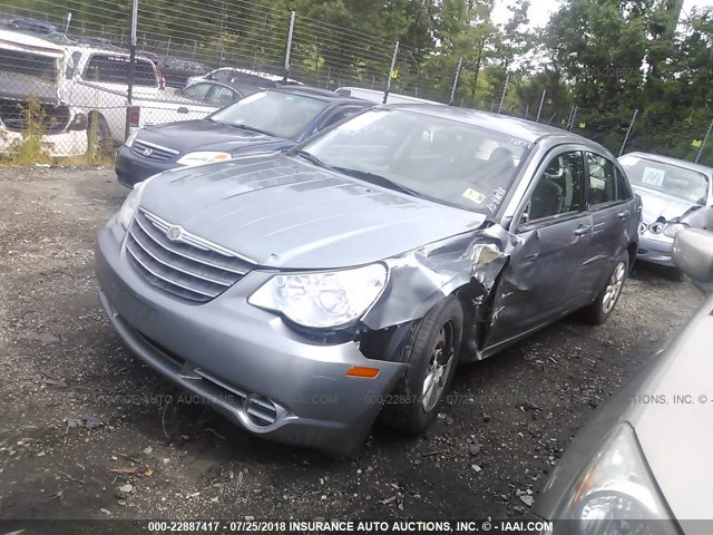 1C3LC46R07N673857 - 2007 CHRYSLER SEBRING BLUE photo 2