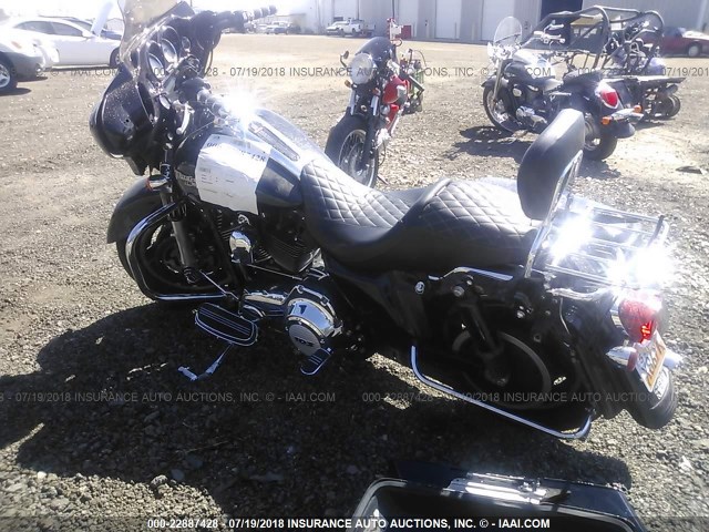 1HD1KB4148Y685550 - 2008 HARLEY-DAVIDSON FLHX BLACK photo 3