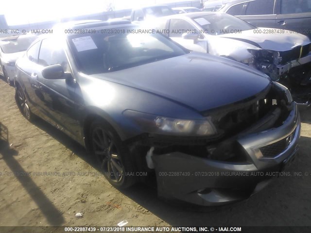 1HGCS22808A000724 - 2008 HONDA ACCORD EXL GRAY photo 1