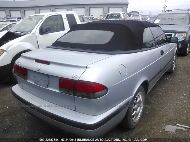 YS3DD78H1Y7004756 - 2000 SAAB 9-3 SILVER photo 4