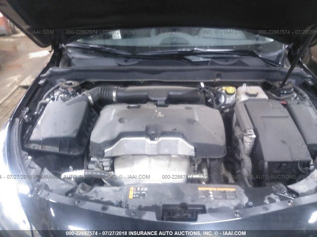 1G11C5SL4EF256235 - 2014 CHEVROLET MALIBU 1LT შავი ფოტო 10