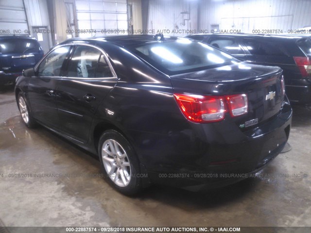 1G11C5SL4EF256235 - 2014 CHEVROLET MALIBU 1LT შავი ფოტო 3