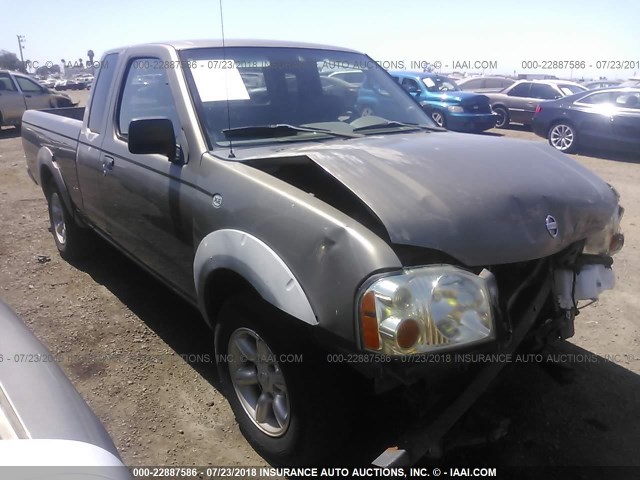 1N6DD26S62C344473 - 2002 NISSAN FRONTIER KING CAB XE GOLD photo 1