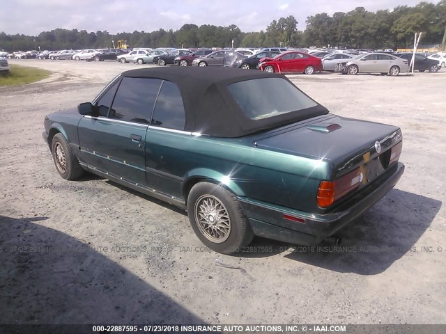 WBABB2319NEC29824 - 1992 BMW 325 IC AUTOMATIC GREEN photo 3