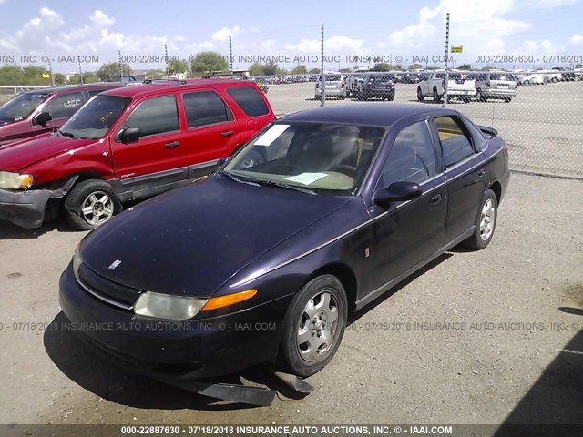 1G8JW52R9YY682914 - 2000 SATURN LS2 PURPLE photo 2