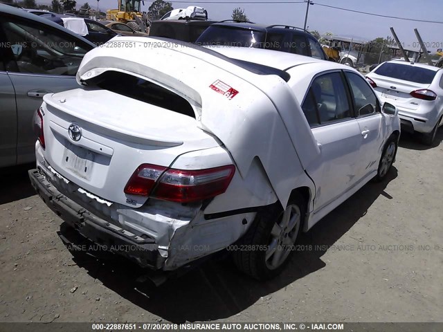 4T1BE46K29U919459 - 2009 TOYOTA CAMRY SE/LE/XLE 白色 照片 4