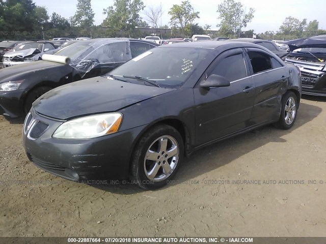 1G2ZF58B074178216 - 2007 PONTIAC G6 VALUE LEADER/BASE GRAY photo 2