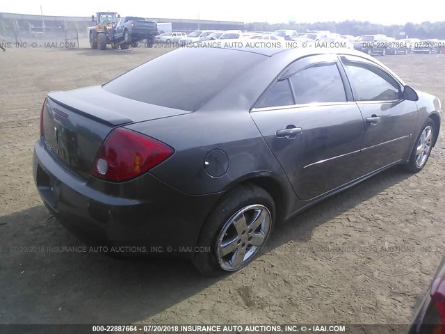 1G2ZF58B074178216 - 2007 PONTIAC G6 VALUE LEADER/BASE GRAY photo 4