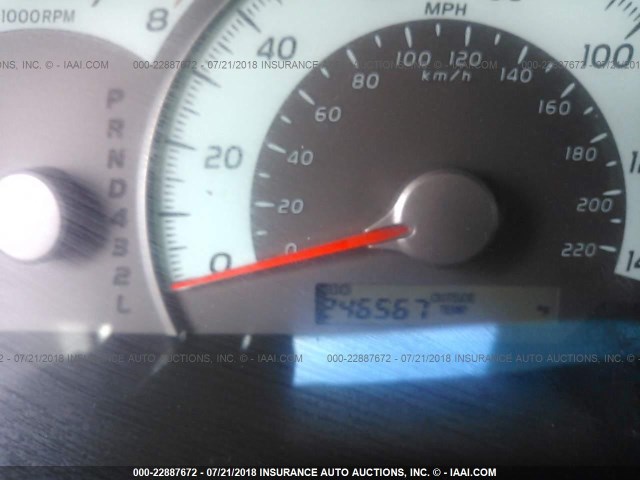 4T1BE46K38U223109 - 2008 TOYOTA CAMRY CE/LE/XLE/SE BLACK photo 7