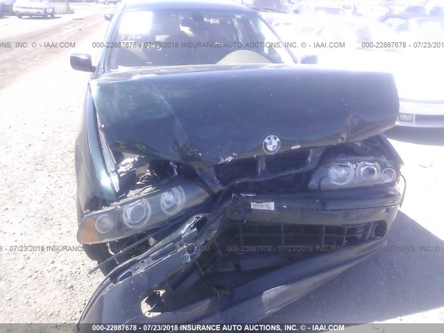 WBADT63443CK43367 - 2003 BMW 530 I AUTOMATIC GREEN photo 6