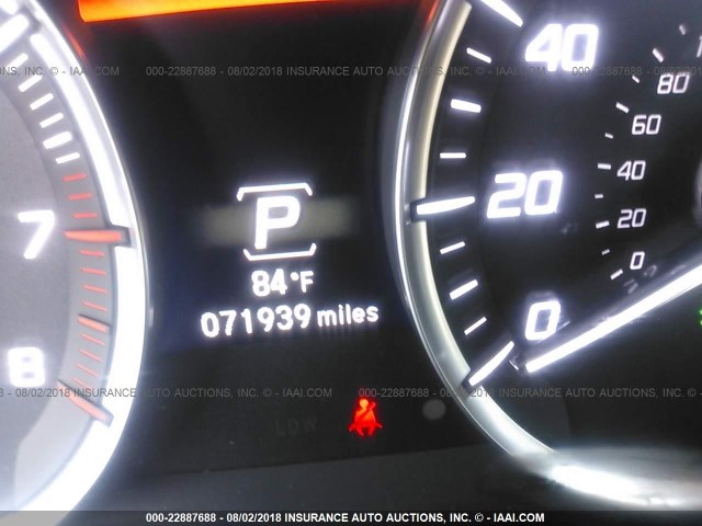 5FRYD4H40EB001792 - 2014 ACURA MDX TECHNOLOGY BLACK photo 7