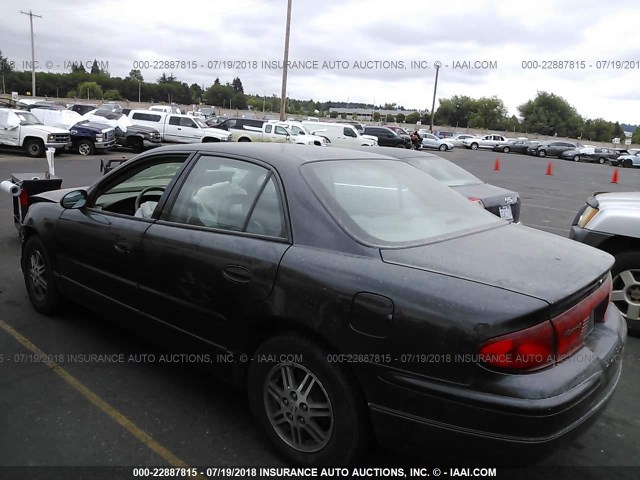 2G4WB52K531112684 - 2003 BUICK REGAL LS BLACK photo 3