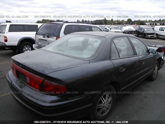 2G4WB52K531112684 - 2003 BUICK REGAL LS BLACK photo 4