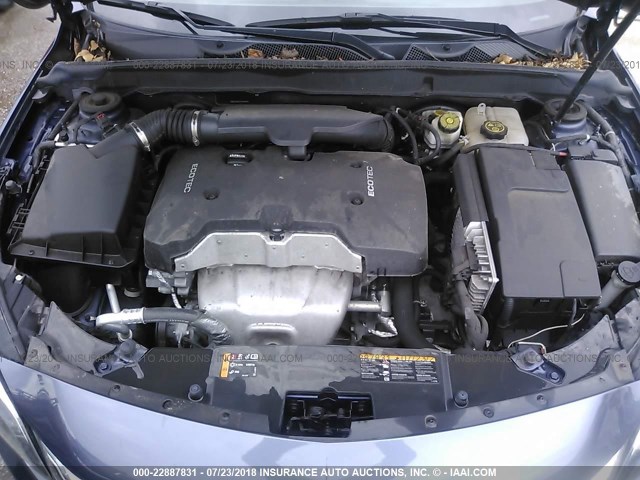 1G11C5SL3FF299949 - 2015 CHEVROLET MALIBU 1LT ლურჯი ფოტო 10
