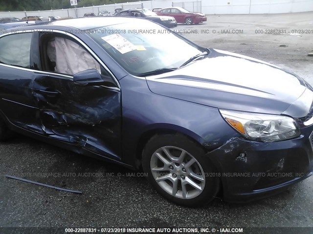 1G11C5SL3FF299949 - 2015 CHEVROLET MALIBU 1LT ლურჯი ფოტო 6