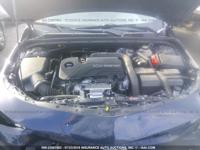 1G1ZC5ST2GF285920 - 2016 CHEVROLET MALIBU LS BLUE photo 10