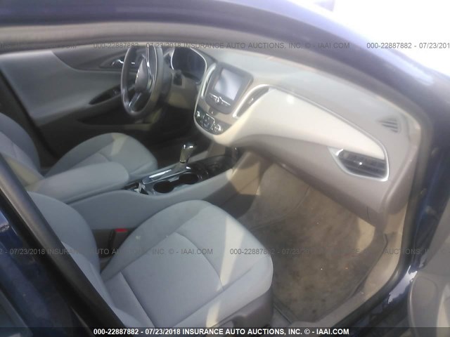 1G1ZC5ST2GF285920 - 2016 CHEVROLET MALIBU LS BLUE photo 5