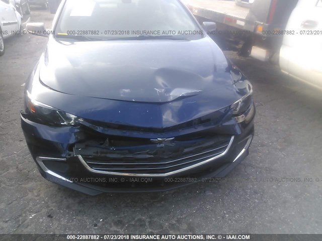 1G1ZC5ST2GF285920 - 2016 CHEVROLET MALIBU LS BLUE photo 6