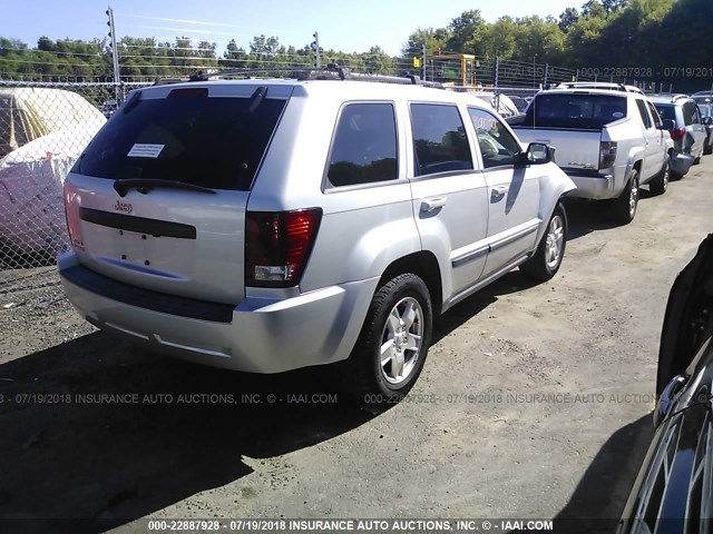 1J8GR48K77C582648 - 2007 JEEP GRAND CHEROKEE LAREDO/COLUMBIA/FREEDOM 银色 照片 4